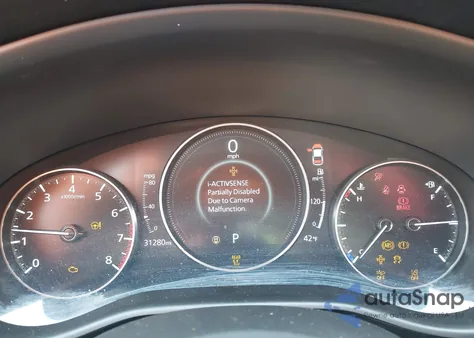 2025 Mazda Mazda3 2.5 S Select Sport z USA, uszkodzony, nr VIN JM1BPABM5S1757712